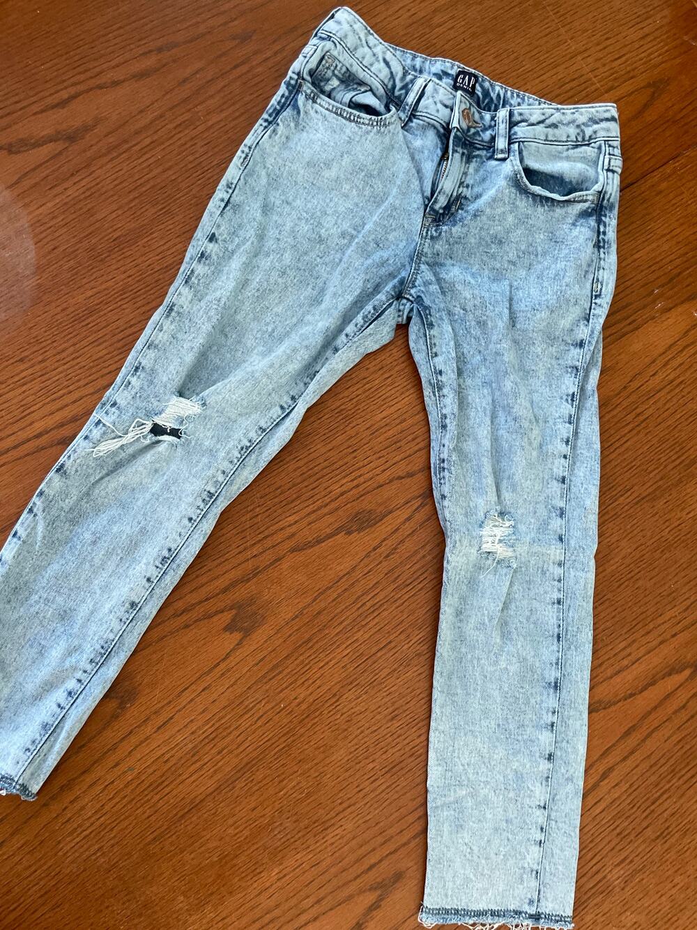 Gap Kids Girlfriend Denim Jeans Size 10